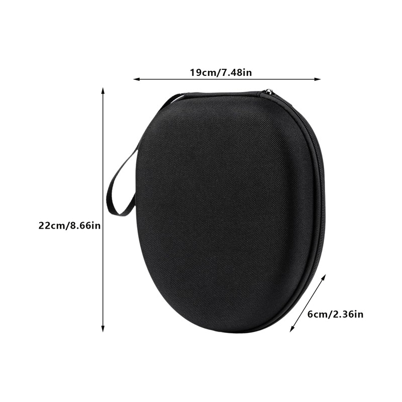 Headphones Bag Over Ear Headphones Hard Shell Protective Case Universal