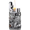 Dragon Lighter, Cool Antique Candle Lighters, Reusable Grinding Wheel Oil