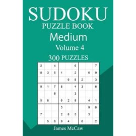 300 Medium Sudoku Puzzle Book