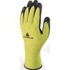 Delta Plus VV734JA10 Polyamide/Spandex Fine Knitted Gloves, Nitrile Foam/TPU Coating