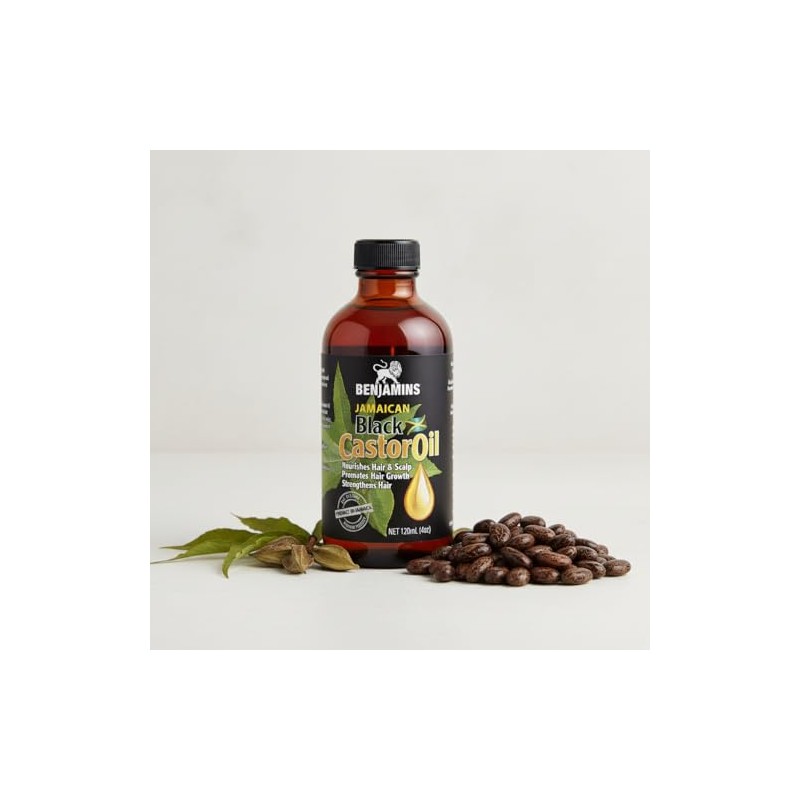 Benjamins Aceite de ricino negro de Jamaica 120ML