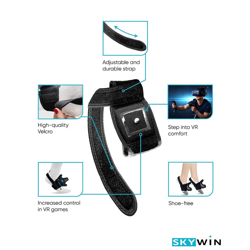 Skywin Vive Tracker Straps for HTC Vive, 3.0, 2.0, and