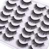 Newcally Newcally Lashes False Eyelashes Natural Fluffy Light Volume Faux