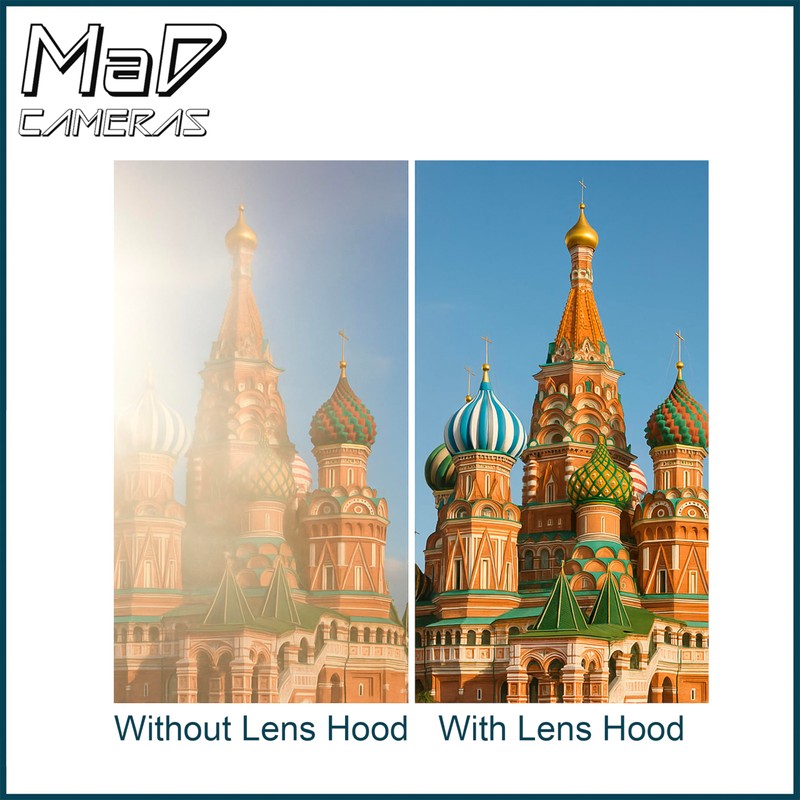 MaD EW-60F Petal Lens Hood for Canon EF-S & RF-S