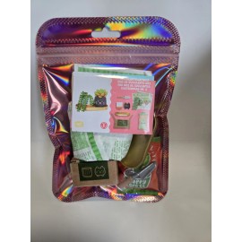 miniverse New HTF Miniverse Make It Succulent Pair #2 BLACK CAT PLANT POTS