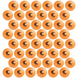 Cannon Sports 3-Star Table Tennis Balls - Professional Table Tennis Balls for Indoor & Outdoor Play - Perfect for Competition & Casual Games - Beer Pong Balls for Table Games (Orange, 48 Pack)