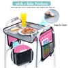 BAGSFY Walker Tray with Cup Holder & Side Pocket –