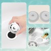 2 PCS Bath Plug, Universal Bath Plug With Chain Stainless