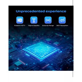 uriiu Tv Antenna for Smart TV Indoor, HD TV Antenna Indoor for Local Channels, TV