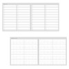 Date Free Daily Marks Log Diary Green FLDR-DA01-GN