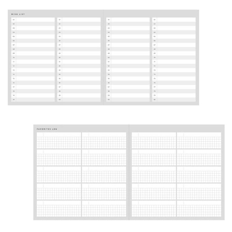 Date Free Daily Marks Log Diary Green FLDR-DA01-GN