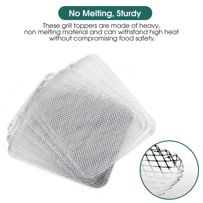 aglehome Grill Topper, Grill BBQ Disposable Grill Toppers, 10 Pack