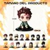 15pcs Figuras Demon Slayer Anime Nezuko Juguetes Colección