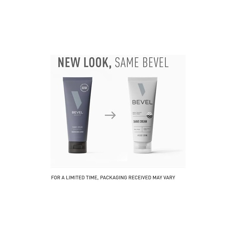 Shaving Cream for Men by Bevel - Vitamin E &