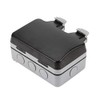 Outdoor Socket with USB Ports IP66 Weatherproof for Wet Room