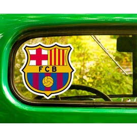 The Decal And Sticker Mafia 2 FC BARCELONA SOCCER STICKER Decal Bogo For Car Bumper Free Shipping Window - 3"