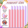 Potchen 50 Butterfly Shape Plastic Straws Disposable Drinking Straw Bulk