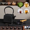 GUANGHEIRON Cast iron Teapot, Tea Kettle for Stovetop Safe with