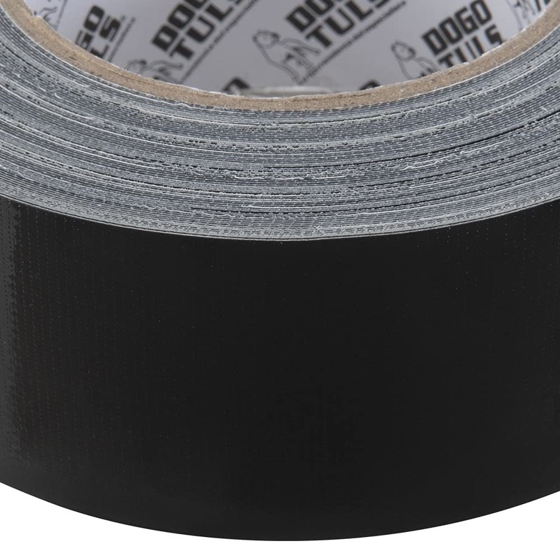 Dogotuls TI6012 Cinta para Ductos, color Negro, 2 x 25