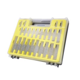 WHAMVOX Drill Bit Set 150 Pcs Twist Bits High Speed Steel for Plastic End Mill Shank