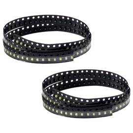 Coliao 200pcs 0805 White SMD LED Diode Lights Chips (2mm x 1.2mm DC 3V 20mA 180-210MCD) Super Bright Lighting Bulb Lamps Electronics Components Indicator Light Emitting Diodes