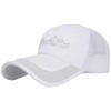 White Fang CA796 Plain Brim Mesh Cap, Hat, Outdoor, Fishing,