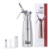 ICO Sifon Crema Batida Cafeboato 1/2 Lt Acero Inox. Envio