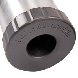 Titan Post Drivers 2 in Adapter Collars for PGD3875 Model for Post, Pipe, Rod, or Stake Between 1 in – 2 in Diameter