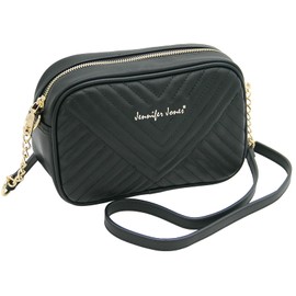 JENNIFER JONES - Fashionable Women's Handbag - Small Shoulder Bag - Crossbody Bag - Shoulder Bag for Going Out, black