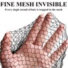 5Pcs Black Slumber Hair Net Thicker Sleep Hair Net with