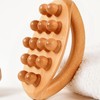 Wooden Body Massage Brush Muscle Relaxation Smoothing Beads Meridian Guasha