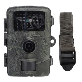 Trail Camera 1080P HD 16MP IP66 Waterproof PIR Infrared Sensor 60 Degree Angle Lens Night Vision Hunting Camera for Wildlife Monitoring