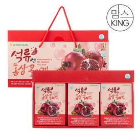 Moms King Gangwon Ginseng Agricultural Cooperative Pomegranate & Red Ginseng Collagen (20g x 30 packets) / 강원인삼농협 석류엔홍삼콜라겐(20gX30포)