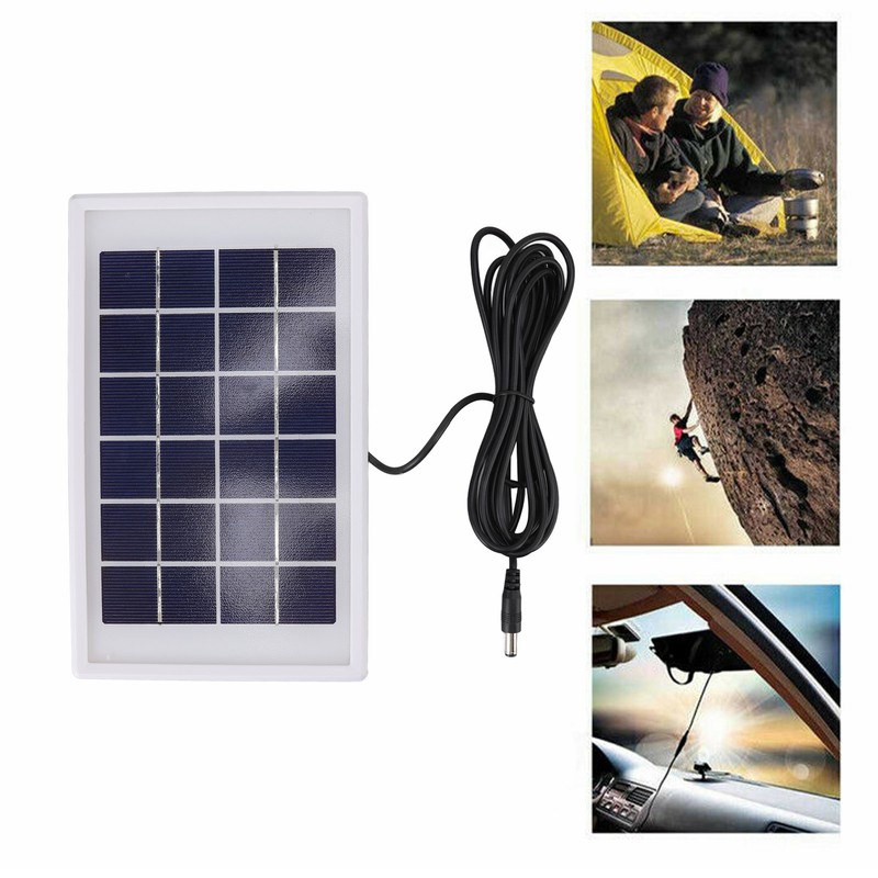 3W 6V Solar Panel High Conversion Efficiency Semi Flexible Polycrystalline