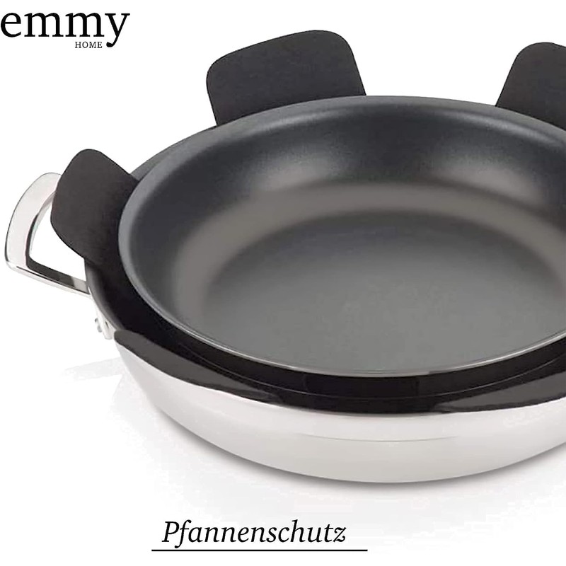 Emmy Home Pan Protectors, Felt Pan Protectors, Pack of 5,