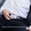 LAKIDAY Men's Belt, Ratchet Automatic Buckle Belt for Men, Business