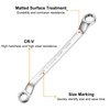 sourcing map 2pcs Offset Extra Long Box End Wrench 10