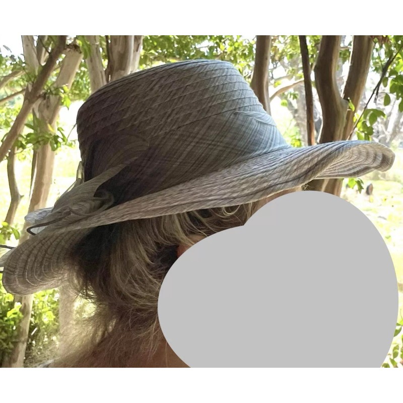 Pretty Angel NWT Hat Gray Shades Adjustable Everyday Brunch Luncheon