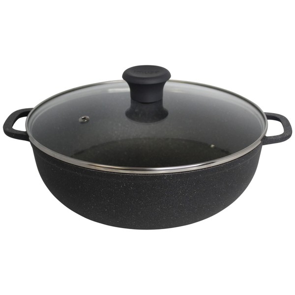 IMUSA 7 Quart Made in Colombia Nonstick Caldero with Glass