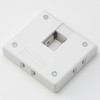 MUJI MJ-PS01B/44804612 Triple Tap Plug Retractable White Width 2.6 x