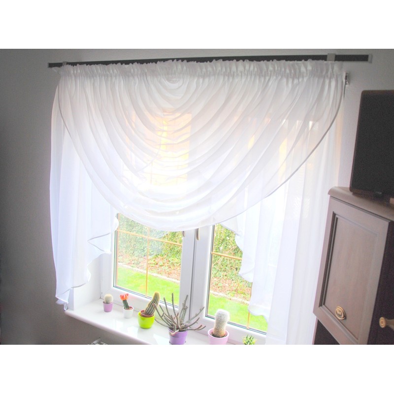 HG-1 Modern Ready Made Voile Curtain Set (Window Width 140-190
