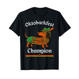 Oktobarkfest Dachshund Sausage Dog Funny Oktoberfest T-Shirt