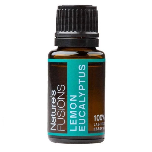 Nature's Fusions Lemon Eucalyptus Pure Essential Oil - 15ml