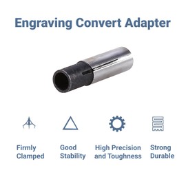 6mm-3.175mm Accurate Engraving Bit Reducing Collet CNC Router Tool Adapter Convert for Engraving Machine Collets
