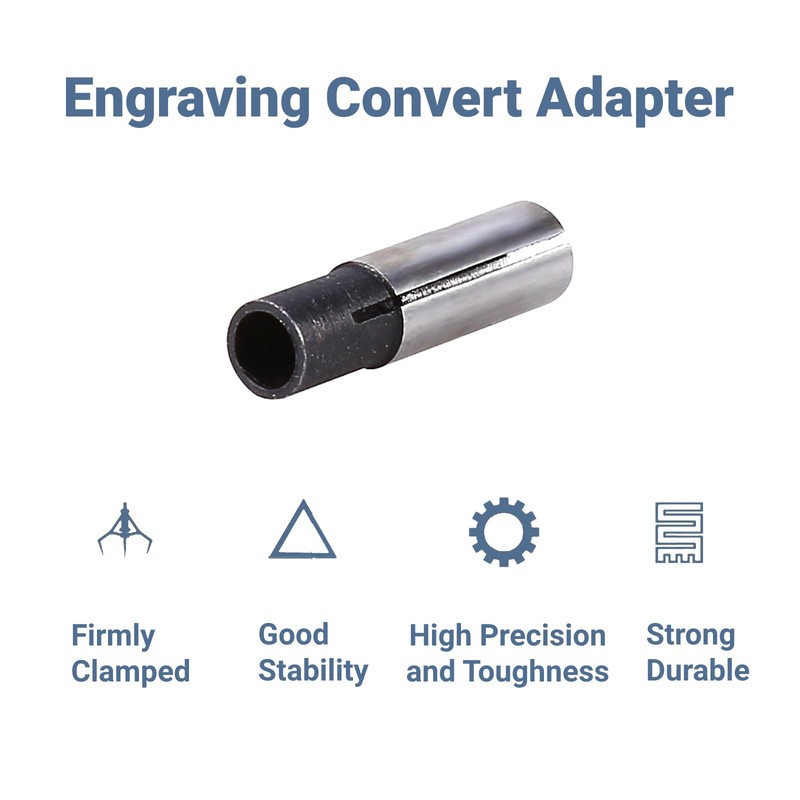 6mm-3.175mm Accurate Engraving Bit Reducing Collet CNC Router Tool Adapter