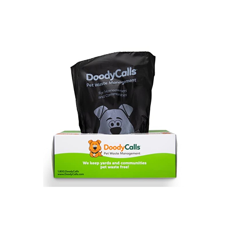 DoodyCalls Pet Waste Bags - Thick and Leakproof | Unscented