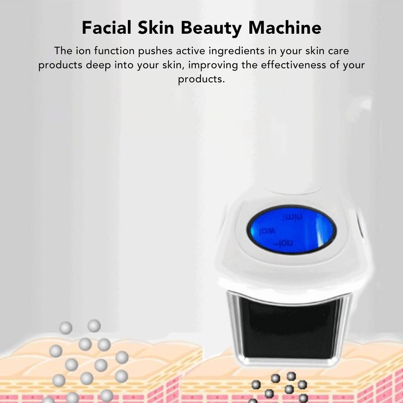 Microcurrent Skin Beauty Machine 3 Gears Remove Dirts Improve Circulation