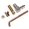 Carburetor Kit with Connector Accessory for Kohler K321 K341 Cast