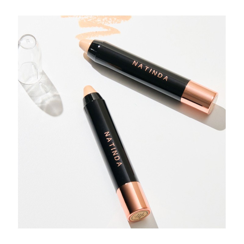 NATINDA Aura Perfect Cover Concealer 3.5g, Shade 23 Natural Beige...,