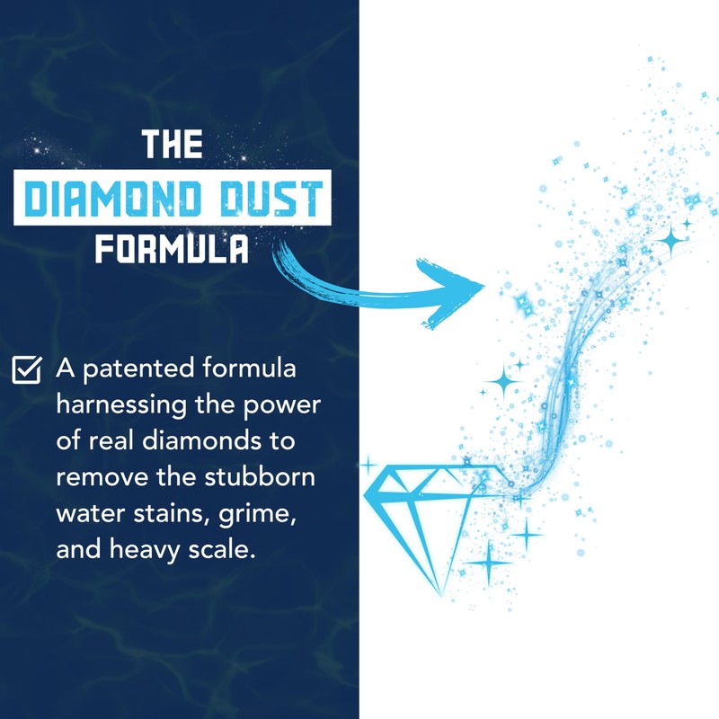 Diamond Shine Professional Bathroom Cleaner - Hard Water, Lime, Calcium,